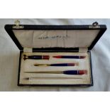 1933- writing set - in original box 1933(one piece missing)