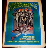 1980 June 7 edition of Record Mirror, Devo - The Red Brigade are back - Tourists, Motorhead, Praying