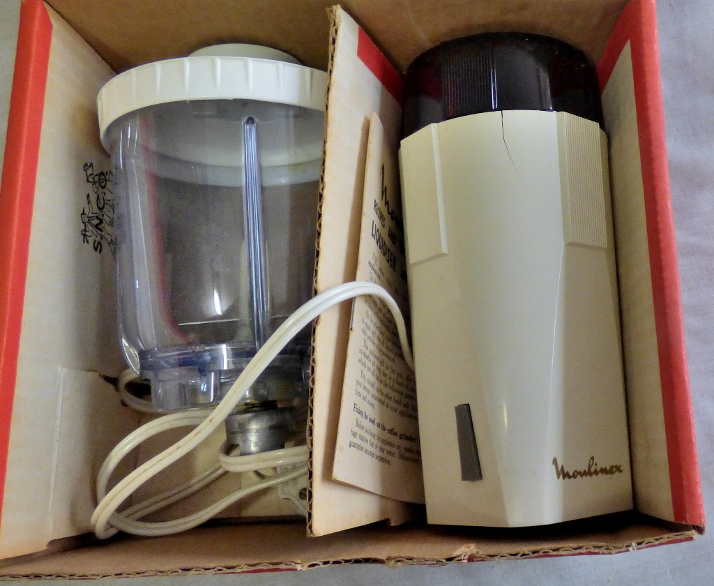 Moulinex Food Blender - early 20' - in original Box