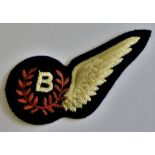 British WWII RAF Brevet Wing, Bomber