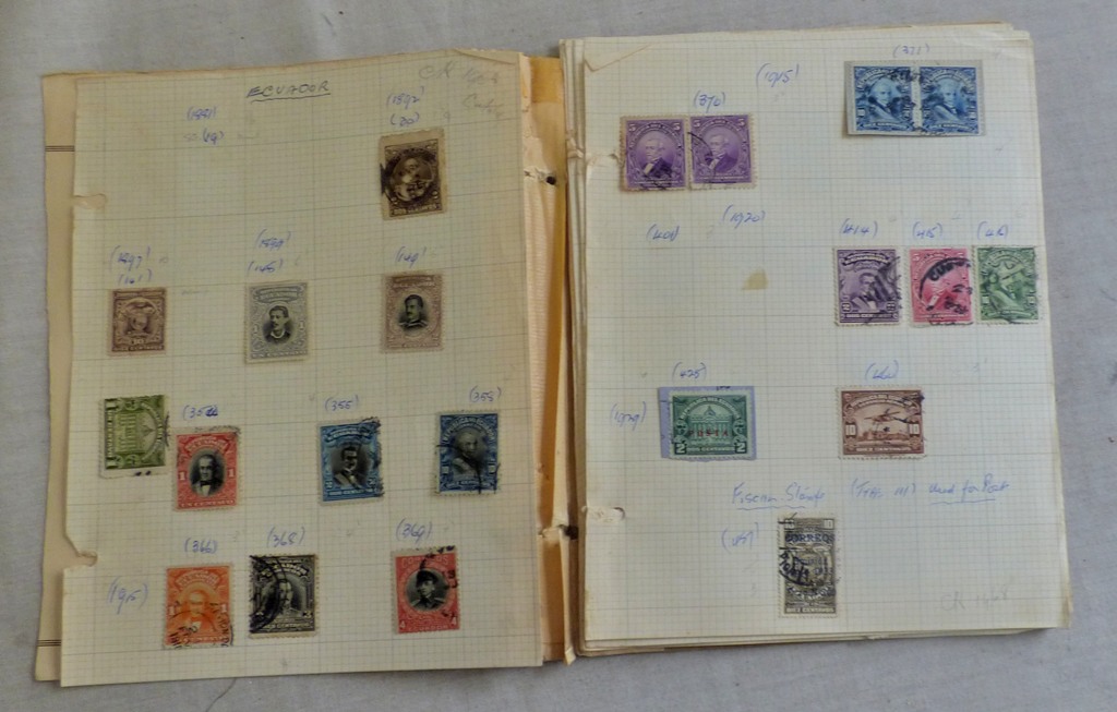 Ecuador 1892-1950 mint used collection small useful lot (100+)