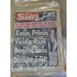 Newspaper(8)-Range from 1972 to 2000, includes Daily Express -Sun, Yarmouth Mercury, Daily Mail etc