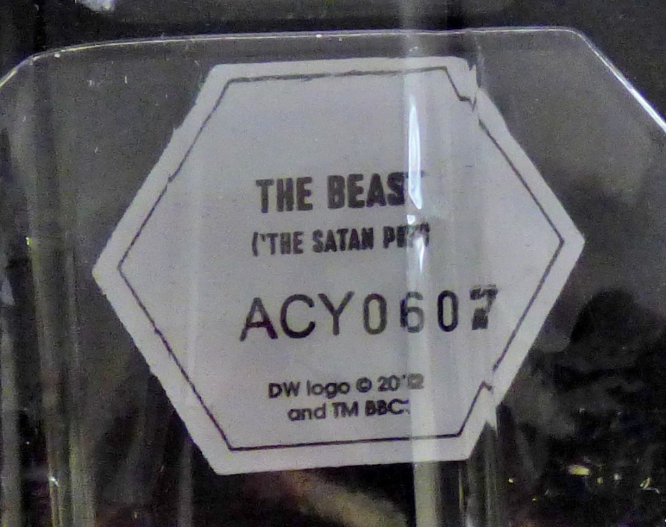 Dr Who - Figure-The Beast - original box excellent condition - Model ACY0607 - Image 2 of 2