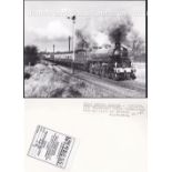 W.A.Sharman Photographic Quality Archive (10" x 8")-Steam Top Quality-Great Central Railway - 13/