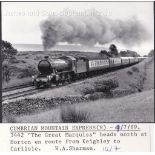 W.A.Sharman Photographic Quality Archive (10" x 8")-Steam Top Quality-Cumbrian Mountain Express(N) -