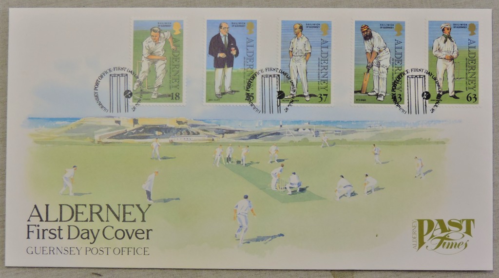 Alderney (21) FDC's Including: Peregrine, Battle of La Hogue, Cricket, Community Services - Image 2 of 3