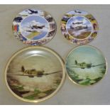 Plates-Royal Daulton Plates(4) - Limited Editions include Against all Odds No.197A - In The Course