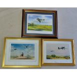 Framed photo's - of aircraft RAF all signed - excellent condition