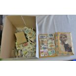 Cigarette Cards - Mixed old time accumulation - family have half sorted into small bags1 some useful