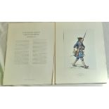 Beautiful Picture book of Uniform of Famous German Regiments (8) full colour - excellent condition