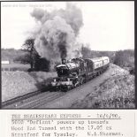 W.A.Sharman Photographic Quality Archive (10" x 8")-Steam Top Quality-The Shakespeare Express - 16/