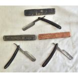 Razors-Cut throat razors (3)-in original boxes