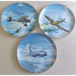 Plates-The Royal Air Force Association Plates (3) - Supermarine Spitfire SE5A - English Electric