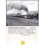 W.A.Sharman Photographic Quality Archive (10" x 8")-Steam Top Quality-Welsh Marches Express - 24/3/