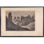 Vintage Print - Castle Acre-Norfolk, Oct 1784 - by S Hooper