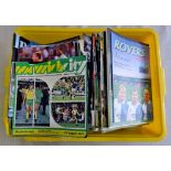 Football programmes - Approx 100+range from 1977 to 1980's includes Norwich City, Sheffield