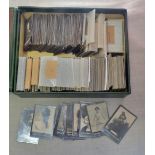 Ogdens Ltd Guinea Gold Photographic Issues box 500+ mixed subjects some actresses VG/VG+