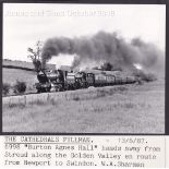 W.A.Sharman Photographic Quality Archive (10" x 8")-The Western Stalwart - 6/7/85-4930 and 7029