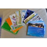 Guernsey (Alderney) selection of (18) Pres Packs including: Definitive's, Aviation, Community