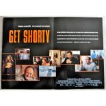 Film Brochure - Get Shorty, 1995, A4 size, opens out to A3 centrefold. Stars Gene Hackman, Rene