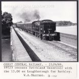 W.A.Sharman Photographic Quality Archive (10" x 8")-Great Central Railway - 23/9/89-69523 crosses