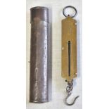 S.Alter - Postal Balance Weight in original tin tube - issued to the G.P.O. Good lot