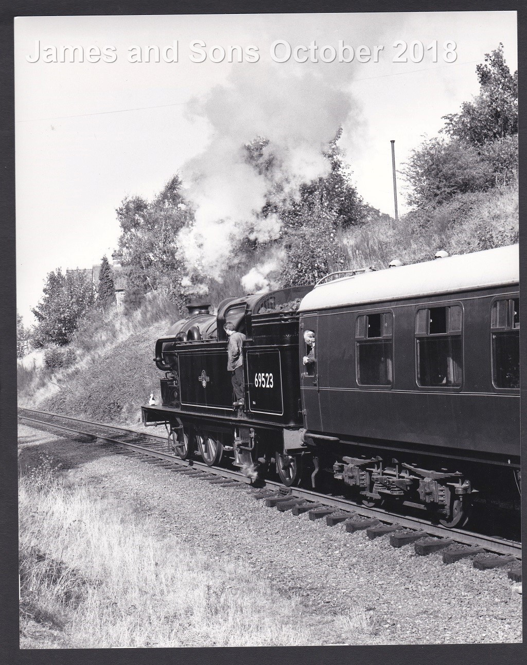 W.A.Sharman Photographic Quality Archive (10" x 8")-Great Central Railway - 23/9/89-69523 leaves - Image 2 of 3