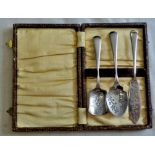 Boxed Breakfast Spoons and knife in original box good Condition