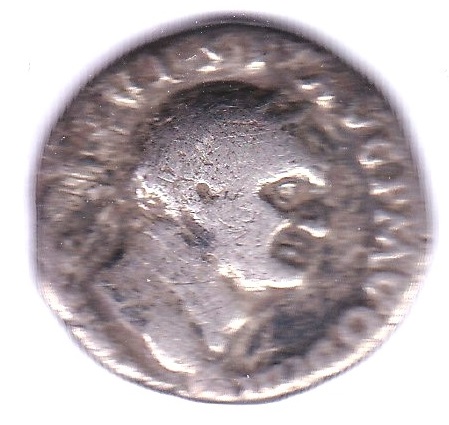 Roman Imperial -Vespasion 69-79 AD AR denarius - Rev: Sacrificial Instruments-Fair to fine - Image 3 of 3