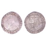 Elizabeth I -Shilling-6th issue 1582-160 m.m Key 1595-1598 Spink 2577-good fine, but clipped