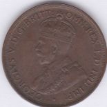 Australia 1913-Penny AEF, with lustre