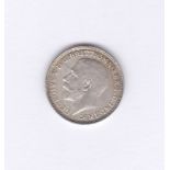 Great Britain 1921-Three pence silver, BUNC