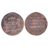 Token 1811-Somerset penny, Bath, Whitchurch & Dorf, F