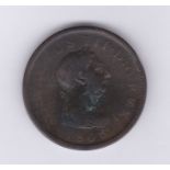 Great Britain 1806-George III Penny, Fine