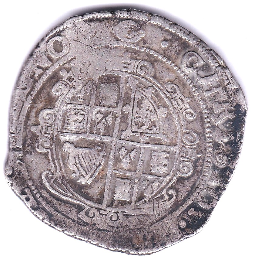 Charles I - Half-crown Tower Mint, under parliament mm eye 1645 -Group 3 Horseman -Spink 2778-Fine - Image 3 of 3