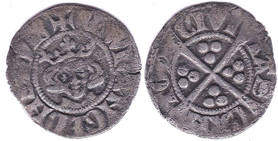 Edward I -penny London mint - good fine