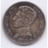 Spain 1 Peseta 1903 VF