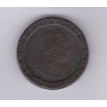 Great Britain 1797-George III 'Cartwheel' twopence, near fine