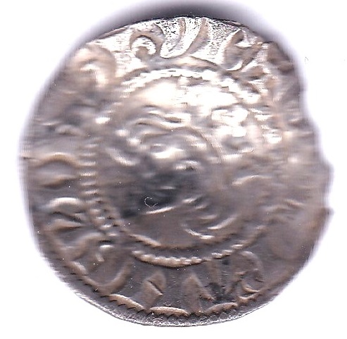 Edward I -Penny York mint-VF, but bent and segment missing. - Image 3 of 3