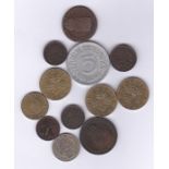 Austria Coins (12) inc 6 Kreuzer 1849 VF, Kreuzer 1816S F, 1816A gVF etc.
