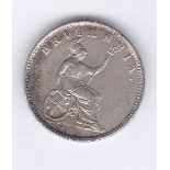 Ionian Islands 1 Lepton 1862 Rare Silver Pattern EF