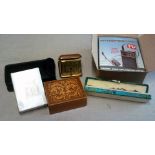 As New 'Whisper' Amplifier-x2 radio's (hand held) Japanese style letter opener (boxed), Ingersoll