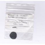 Medieval Frankish Greece-Dukes of Athens, William de la Rolfe(1280-1287) hammered coin (penny size)