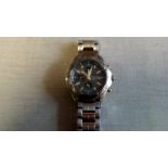 Wrist Watch-Gents Pulsar chronograph, 100m No.650517 in working order