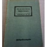 German WWII Dated Feldpostausgabe (Field Post Issue) Booklet 'Uphorismen' Aphorisms, nice 1940s