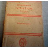 German WWII Dated Feldpostausgabe (Field Post Issue) Booklet 'Happy Life' Frohes Leben dated 1943