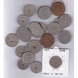 Norway - Good batch incl's 1928/7 50 ore (KM51) and 1 shilling 1816 and 1820 (Small quantity)