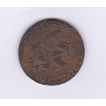 Token (Hampshire)-Emsworth halfpenny, Bust of Earl Howe, rev Ship VF(S14) edge 'current Everywhere'
