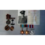 Boer War and WWII RAF Killed in Action Family Group with QSA (5 Clasps) to 5441 Sapper E. Sabin