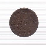 Token (Norfolk) 1669-Diss Farthing Token, Fine